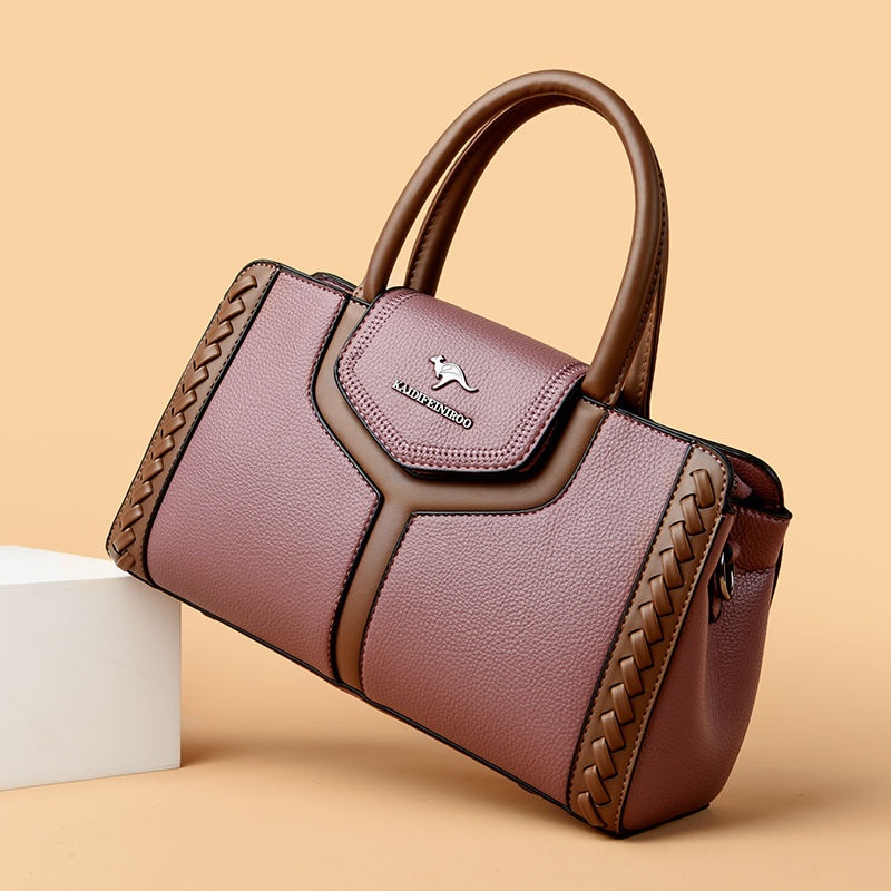 2025 New Fashion Middle-Aged Womens Bag Atmospheric Handbag Large Capacity Bag Womens Shoulder Bag – Hand Bag and Shoulder Bag price