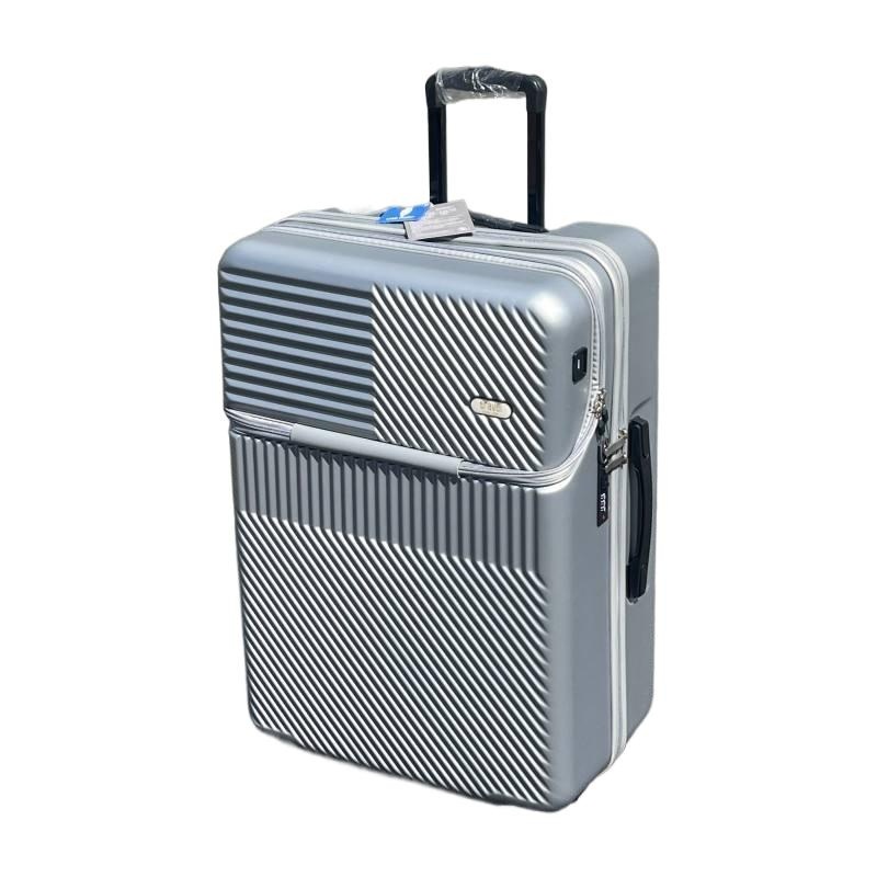 26 Inches Front Cover Opening ABS PC Durable Removable Baffle Boarding Trolley Luggage for Business Travel – Suitcase and Travel Bags Luggage price