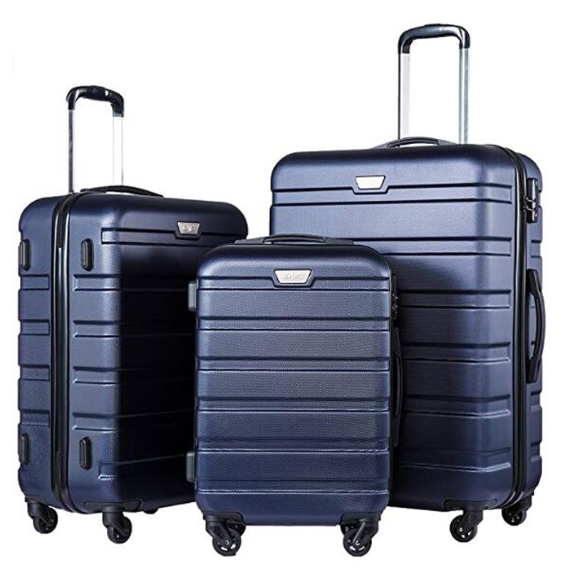 Best Seller Fashion 3 Piece Set ABS Travel Trolley Luggage – Luggage and Trolley Luggage price