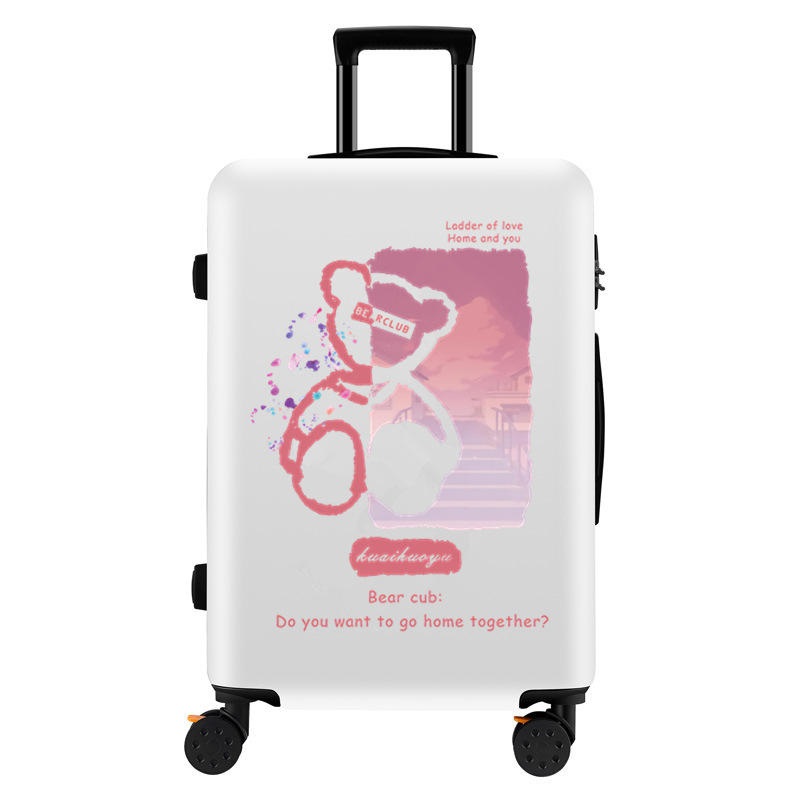 Best Selling ABS+PC Custom Print Hard Shell Soft Printed Luggage 26 Inches – Suitcase and Luggage Set price