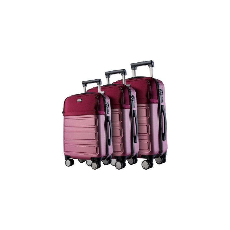 Hard and Soft Luggage Design ABS+600d Polyester Travel Suitcase Set – Travel Luggage and Trolley Luggage price