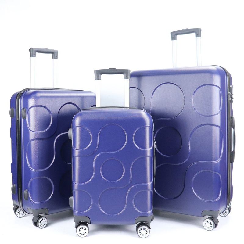 Wholesale Morden Design ABS Tourister Luggage Set Aluminium Travel Suitcase Set – Suitcase Set and Luggage Set price