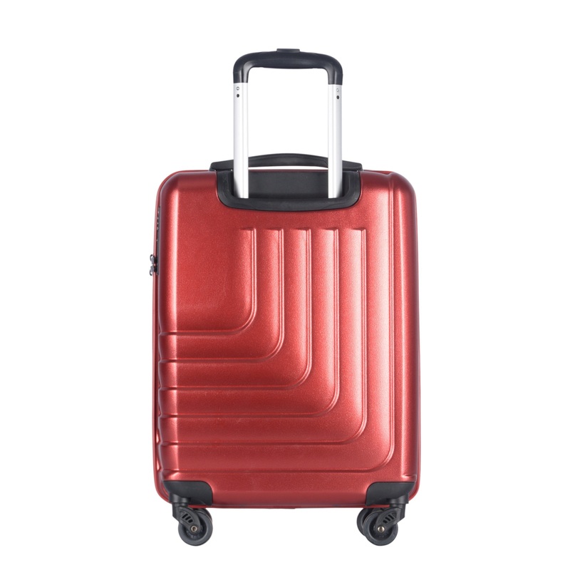 ABS Materials Factory Price Can Red Color for christmas PP Luggage Shining Design New Color Red for a New Year – Suitcase Set and Luggage ABS PC price