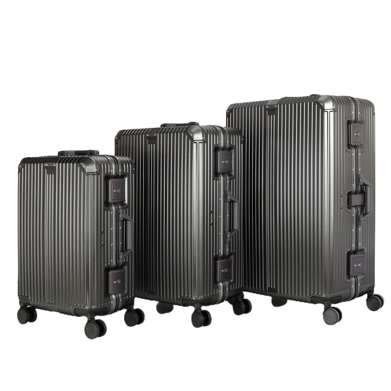 Aluminum Frame Travel PC Luggage Set Carry-on with Spinner Wheels and Tsa Lock – USB Charging PC Suitcase and Luggage price