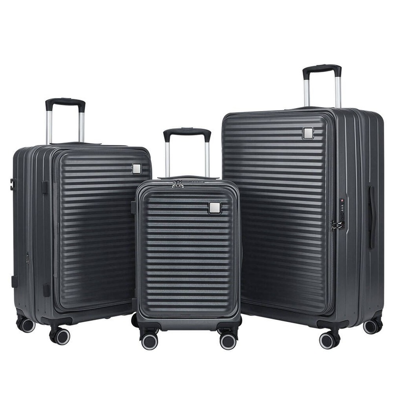 China Suitcase Luggage Manufacturer for Hard ABS Trolley Bag with Laptop Compartment – Suitcase and Luggage price