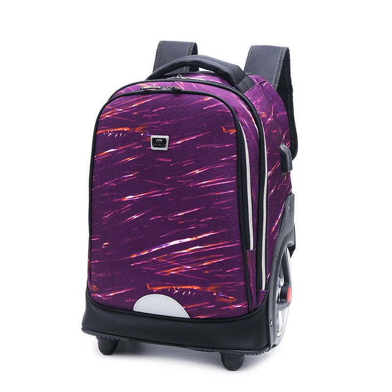 Factory Wholesale Travel Big Wheel Trolley Backpack – Backpack and Trolley Luggage price