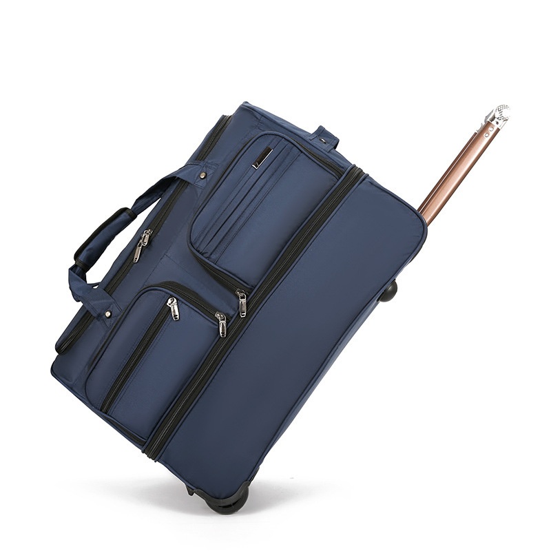 Fashion Waterproof Suitcase Travel Wheeled Trolley Duffel Bags Portable Oxford Rolling Luggage Bag for Men and Women – Fashion Bags and Waterproof Bag price
