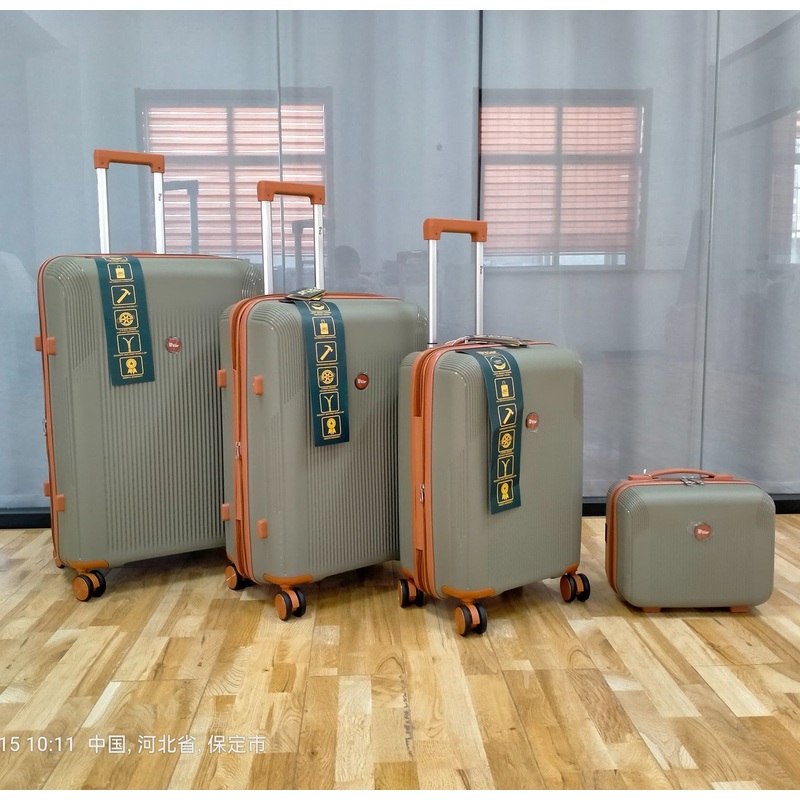 Maletas De Viaje Con Ruedas OEM/ODM PP Plastic Cheap Travel Carry on Trolley Bag Luggage – Trolley Luggage and Trolley Bag price