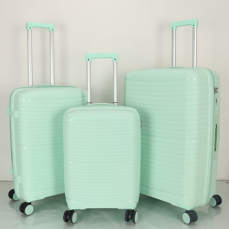 PP Luggage Set with Best Price Accept Customized Logo Normal Zipper – Wholesale Travel Luggage and Luggage price