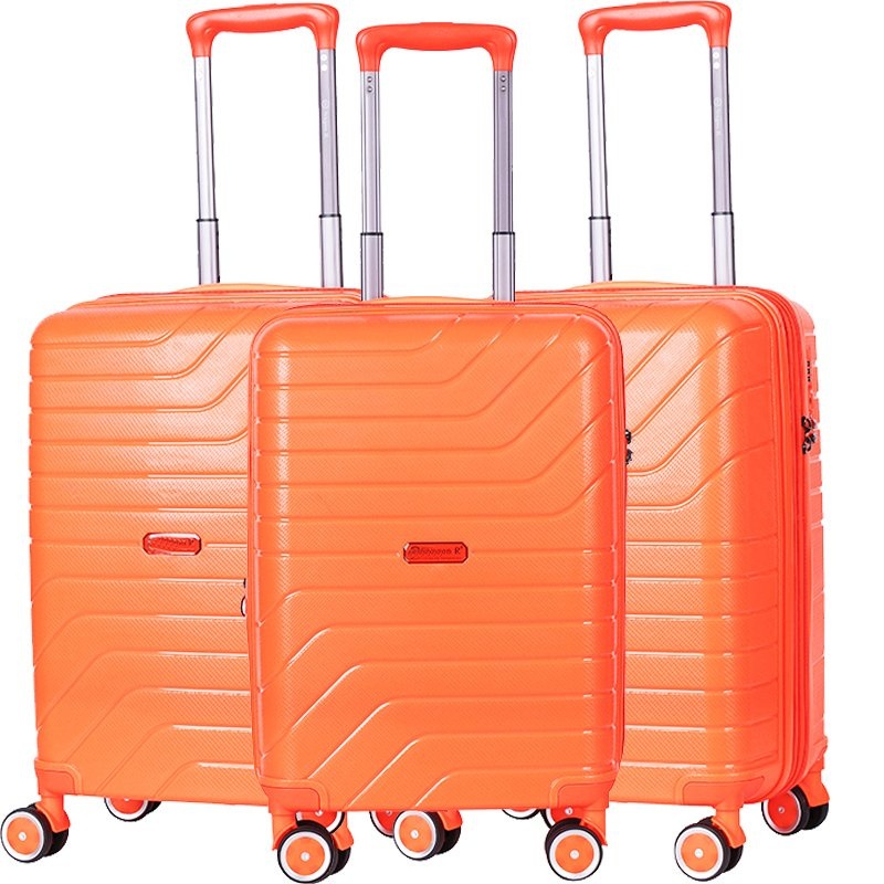 100% PP Matching Color Silent Wheels Travel Trolley Luggage of 3 Piece Set with Built-in Tsa Lock – Trolley Luggage and Travel Luggage price