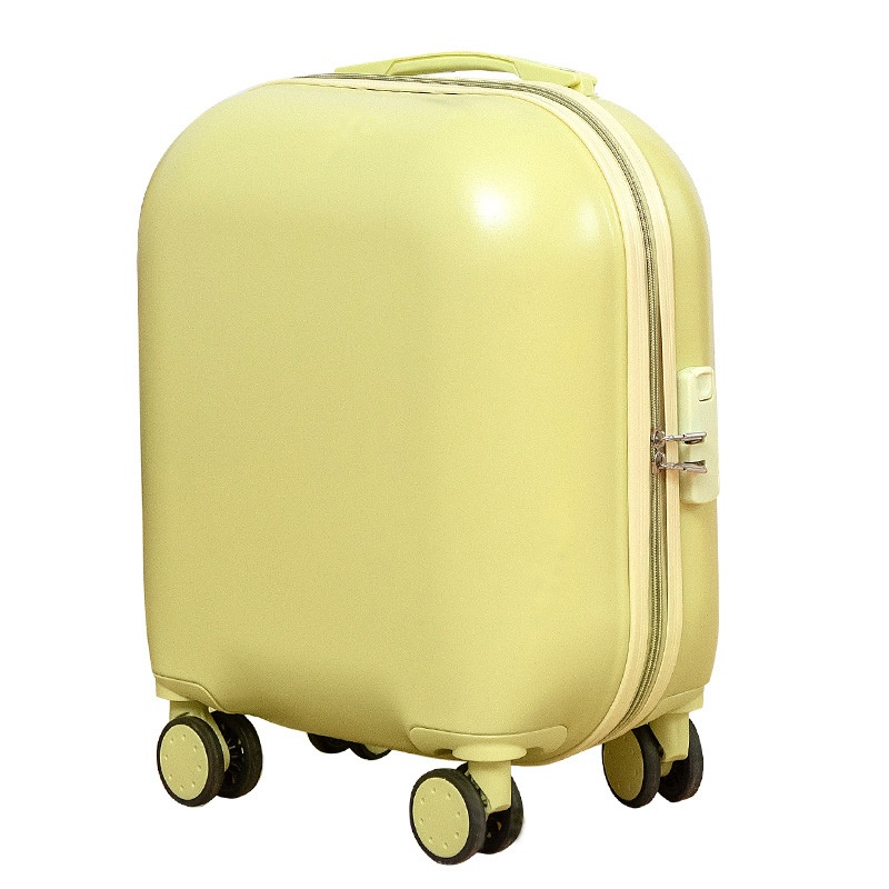 2022 New 18-Inch Luggage Candy Color Small Trolley Case Light Boarding Case Mute Universal Wheel Suitcase – Suitcase and Luggage Bag price