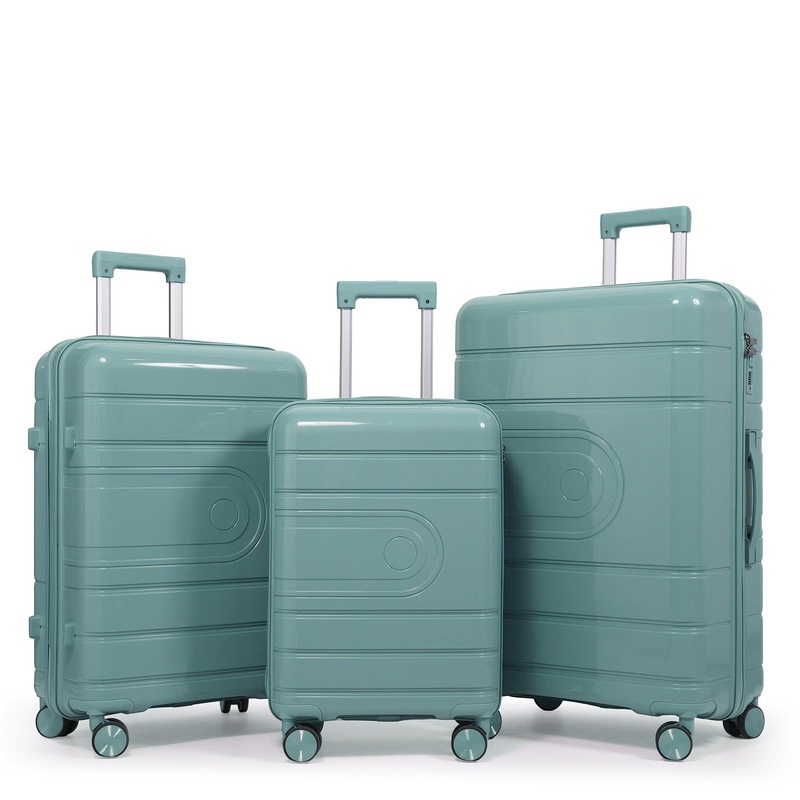 3-Piece Hard Spinner Set PP Luggage Durable Hardshell Spinner Suitcase Collection – PP Luggage and Set Luggage price