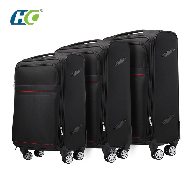 Blue and Black Selectable Color with Good Quality Luggage Suitcase One Wheel – Soft Luggage and Business price