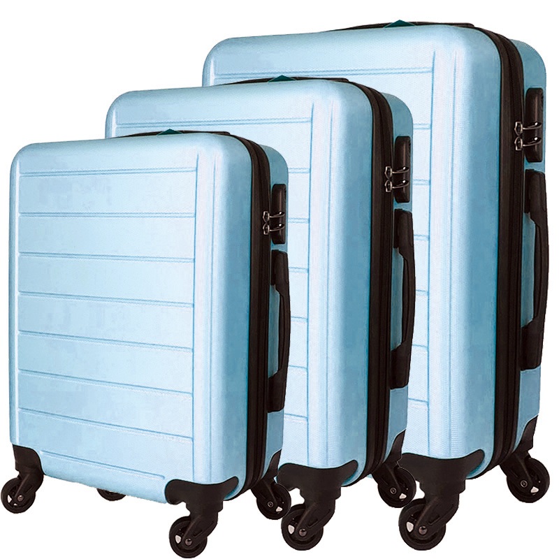 China Factory Customize ABS Double Wheel Travel Trolley Suitcase – Trolley Travel Suitcase and Trolley Suitcase price