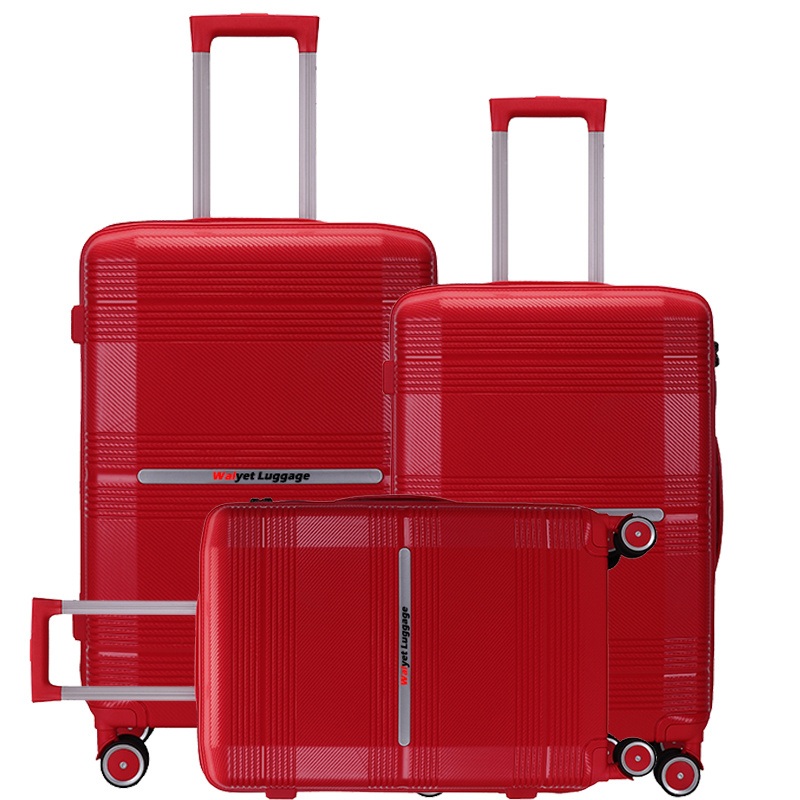 Fashion 100% PP Matching Color Travel Trolley Luggage Bag with Embedded Tsa Lock – Luggage Bag and Trolley Luggage price