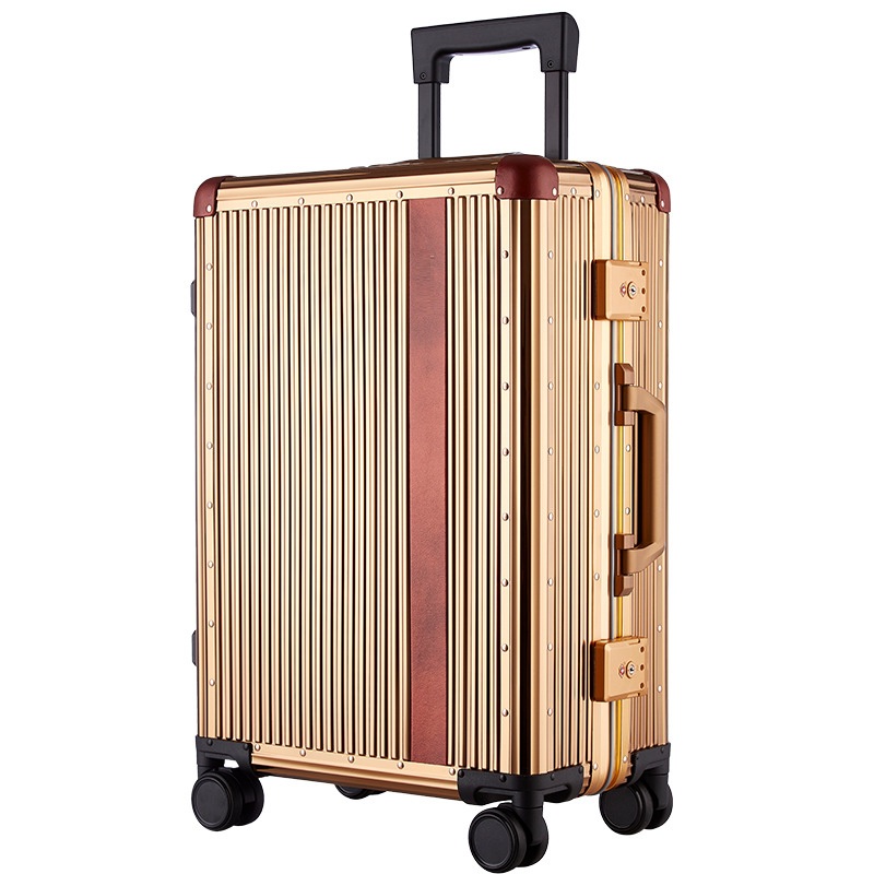 Hot Selling Luxury Plating Luggage Hard Shell Suitcase Travel Carry on Luggage – Luggage and Luggage Set price