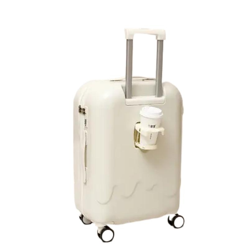 New Design Ice-Cream Style Cute Fashion Suitcase Set with Folding Cup Holder and USB Charging – Luggage and Travel Bags Luggage price