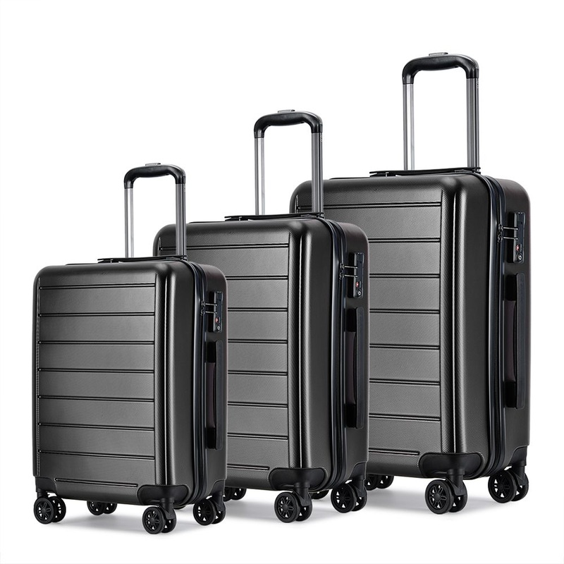 3-Piece Travel Suitcase Set Zipperless Trolley Luggage with Double Tsa Locks – Travel Suitcase and Travel Trolley Suitcase price