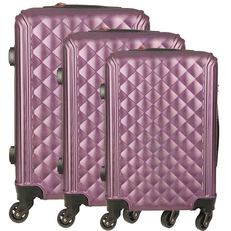 Factory Price Lightweight ABS Travel Trolley Luggage Suitcase of 3-Piece Set – Suitcase and Travel Luggage price