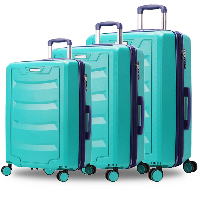 Factory Price PP Travel Trolley Luggage of 3-Piece Set with Built-in Tsa Lock – Trolley Luggage and Travel Luggage price