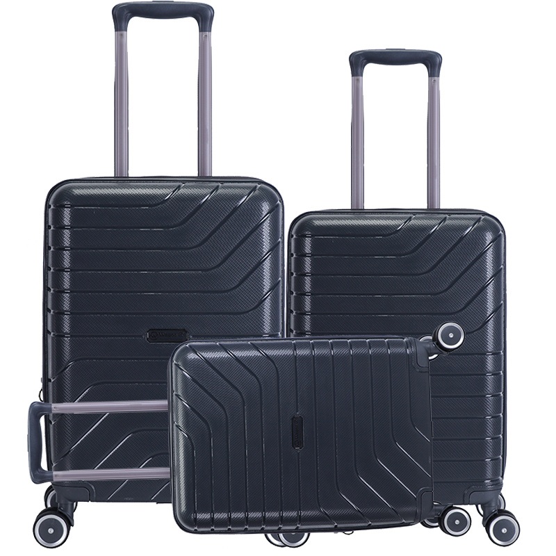 Fashion 100% PP Silent Wheels Trolley Travel Bag Luggage of Matching Color Accessories – Travel Bag and Trolley Luggage price