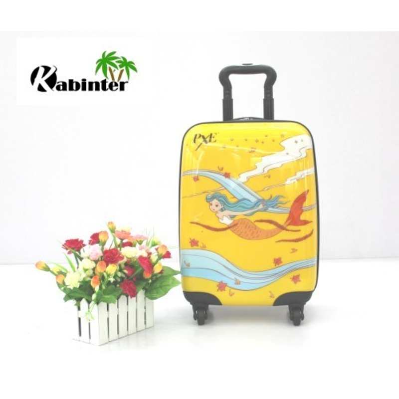 Kids Customized Promotional Pattern Luggage ABS+PC Trolley Luggage Set Suitcase – Carry on Luggage and Luggage Bag price