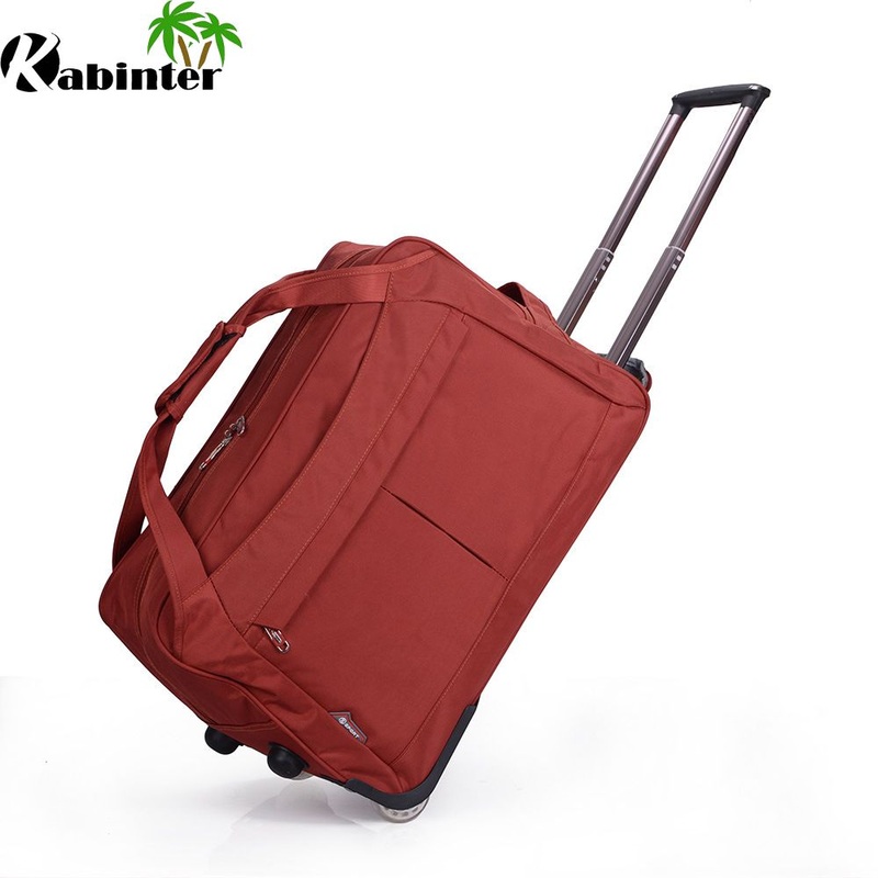 Soft Trolley Duffle Bag Promotional Travelling Bag Outdoor Two Wheels Bag China Manufactory – Trolley Luggage and Duffle Bag price