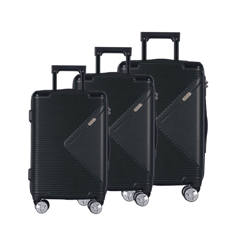 Trendy Design Industrial Cheap Full 210d Lining Suitcase ABS Rolling Travel Luggage Smart Cabin Luggage for Female and Male – Suitcase Set and Luggage ABS PC price
