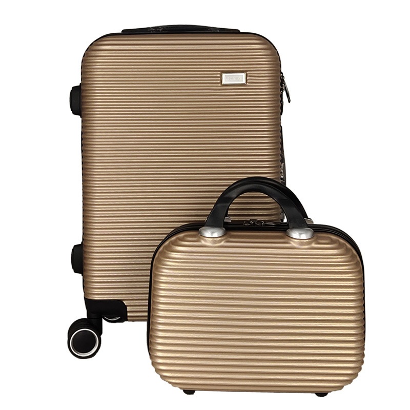 12in 20in ABS Travel Luggage Set with 8 Wheels and Iron Trolley – Trolley Bag and Travel Luggage price