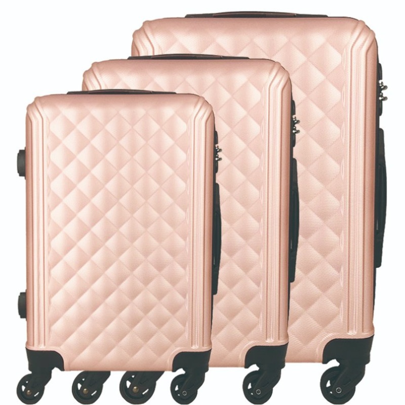 Customization Travelling Trolley Suitcase with Hard ABS & Double Spinner Wheels – Travel Trolley Suitcase and Trolley Suitcase price