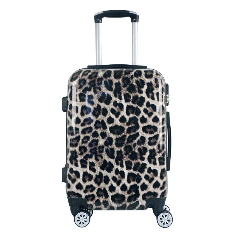 Factory Price Custom Leopard Print PC Fashion Lady Luggage – Luggage and Travel price