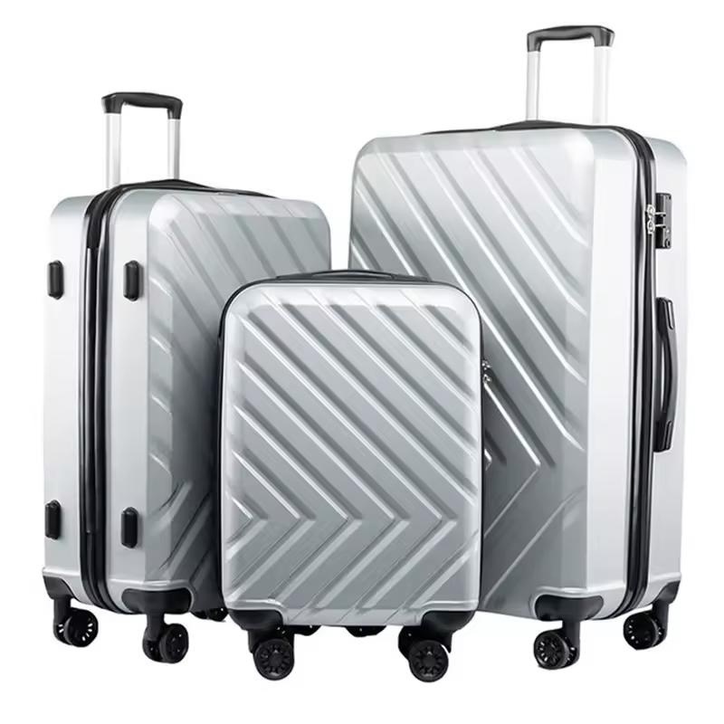 Hot Selling Travel Luggage ABS+PC Suitcase Customized Color New Trolley Luggage – Suitcase Set and Luggage Set price