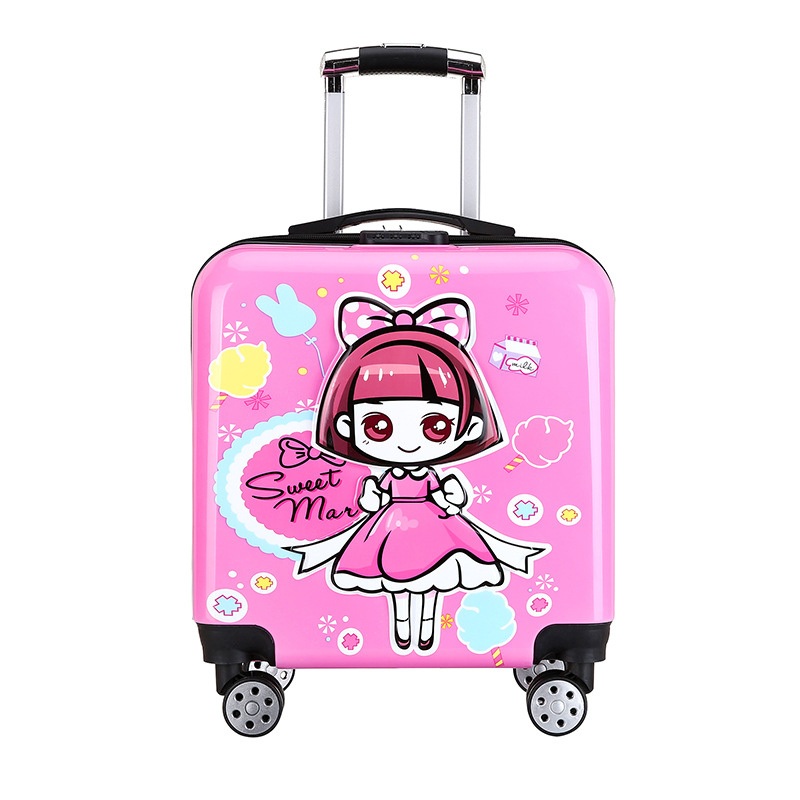 Logo Customized 20 Inch New Cartoon Gift Boarding Case Childrens Silent Universal Wheel Luggage – Luggage and Travel Bags Luggage price