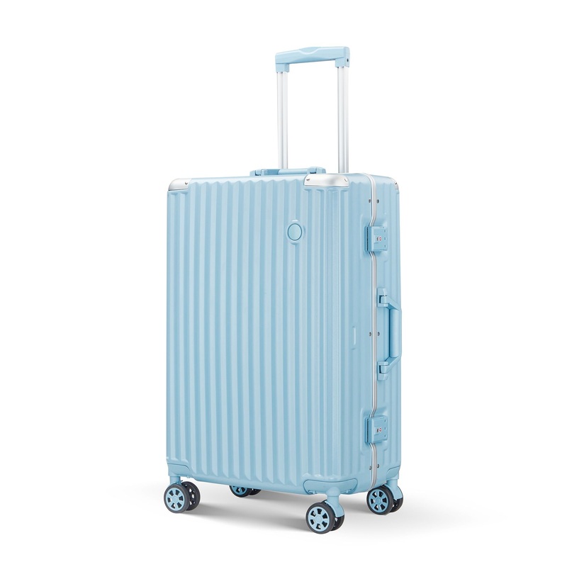 Luxury Aluminum Hardshell Trolley Luggage Premium Wheeled Suitcase with 360 Degree Silent Spinner System – Aluminum Hardshell Luggage and Luxury Luggage price