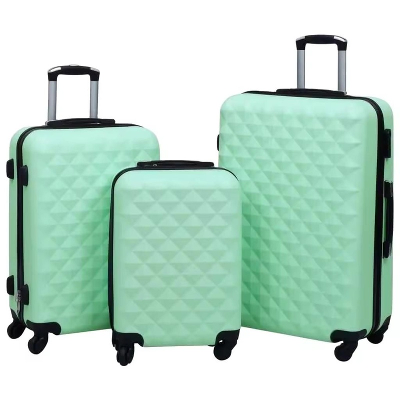 New Design Diamond Shiny Luggage Hard Shell Suitcase Personalized Trolley Luggage – Suitcase Set and Luggage Set price