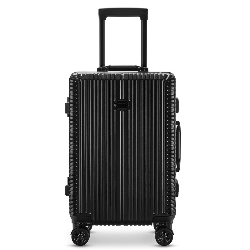 Premium Aluminum Hard Shell Luggage Four-Wheeled Trolley Suitcase for Effortless Travel – Hard Shell Luggage and Four Wheeled Luggage price