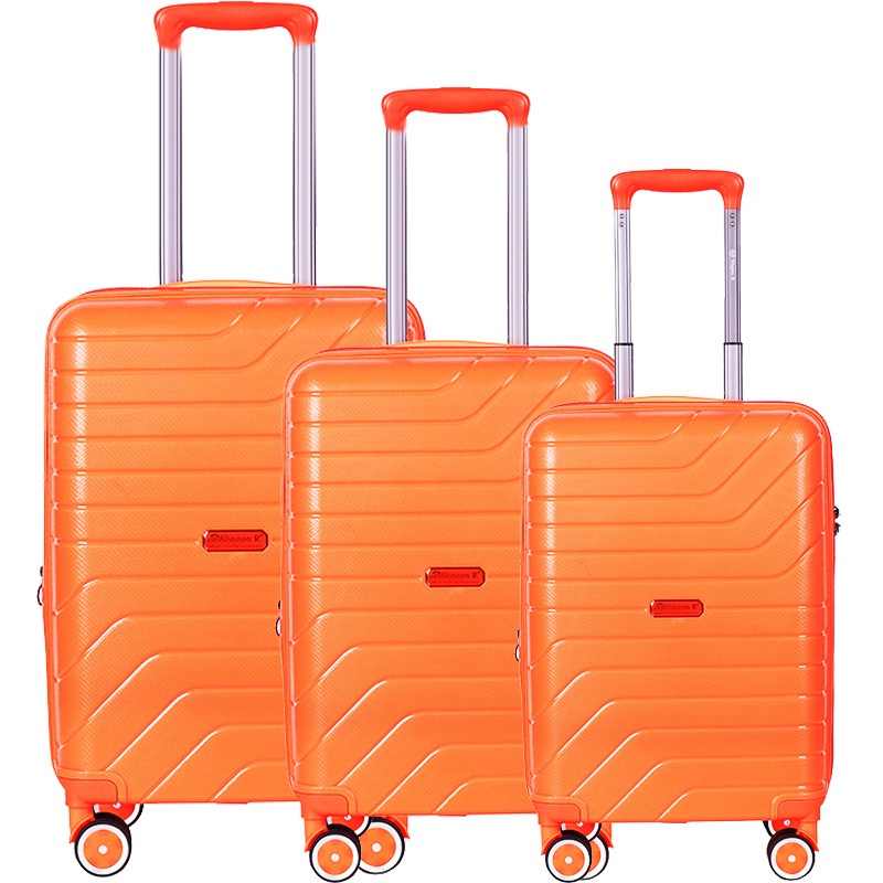 100% PP Matching Color Travel Trolley Luggage Set of 3 Piece with Embedded Tsa Lock – Luggage Set and Trolley Luggage price
