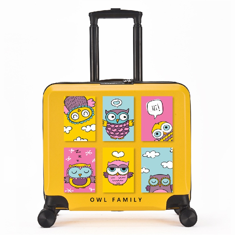 Custom Designed Suitcases Multi-Color Travel Boarding Trolley Personalized Special Luggages – Luggage and Luggage Set price