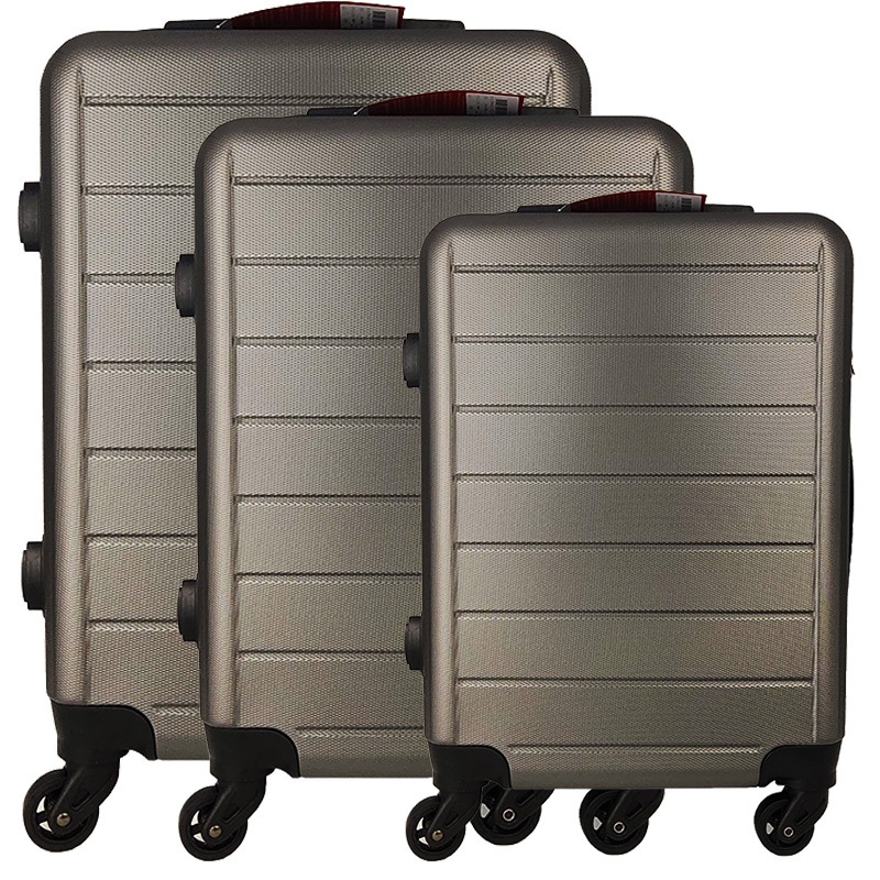 Lightweight ABS Silent Wheels Travel Trolley Luggage Set of 3 Pieces – Luggage Set and Travel Luggage price