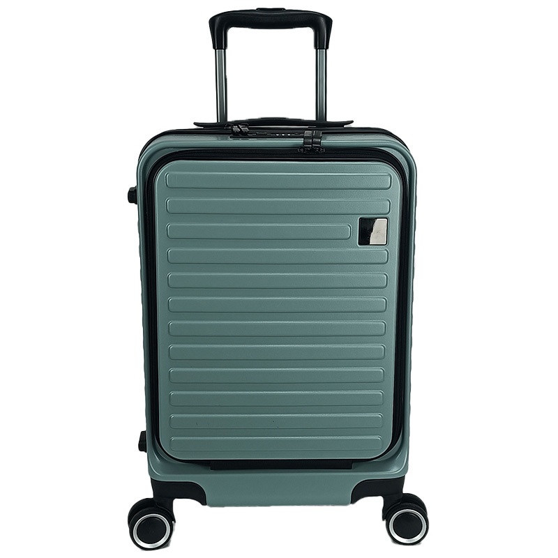 New Functional Trolley Case Front Open ABS Luggage with 230d High Density – Trolley Case Luggage and Trolley Luggage price