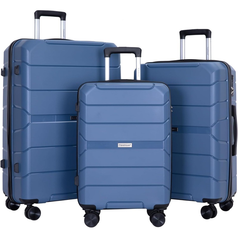 20 24 28 Inch Trolley PP 4-Wheels Bags Cases Travel Luggage Set – Luggage Bag Sets and PP Luggage Bag price