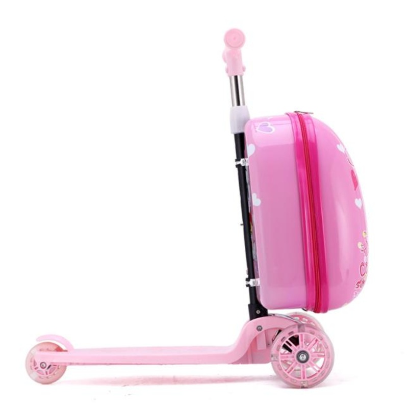 Custom Design Children Trolley Scooter Kids Cartoon Suitcase – Children Travel Luggage Bag and Childrens Trolley Suitcase price