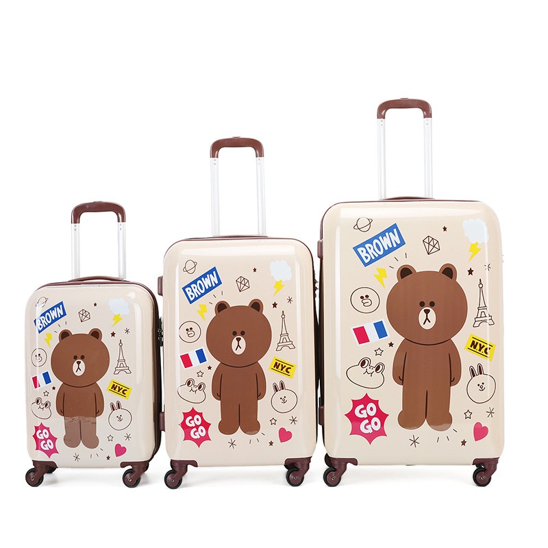 Customize 3PCS ABS PC Luggge Set Trolley Case – PC Luggage and ABS Luggage price