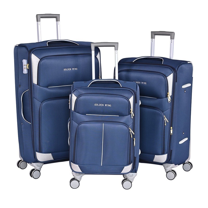 New Luxury Oxford 600d Polyester PVC PU Coated Canvas Duffel Cloth Fabric Trolley Bags Wheeled Luggage Set – Bags and Luggage price