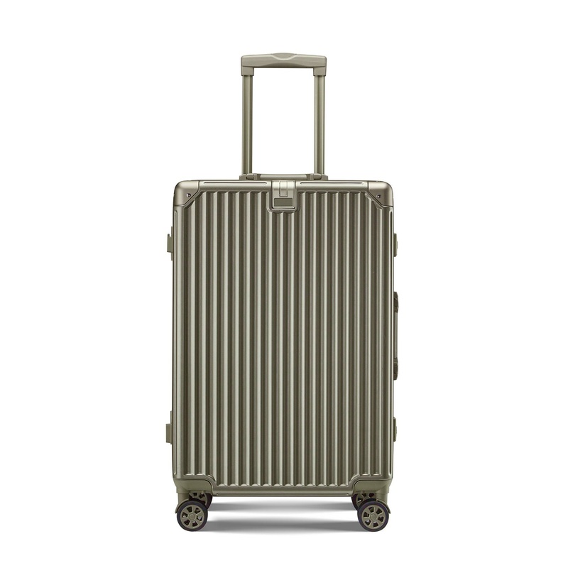 Premium Aluminum Wholesale Cabin Luggage Travel Suitcase with Hook Cup Holder – Aluminum Luggage and Wholesale Travel Luggage price