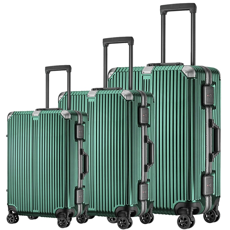 Wholesale Direct Sales Aluminum Trolley Luggage High Quality Durable Suitcase – Trolley Travel Luggage and Trolley Luggage price