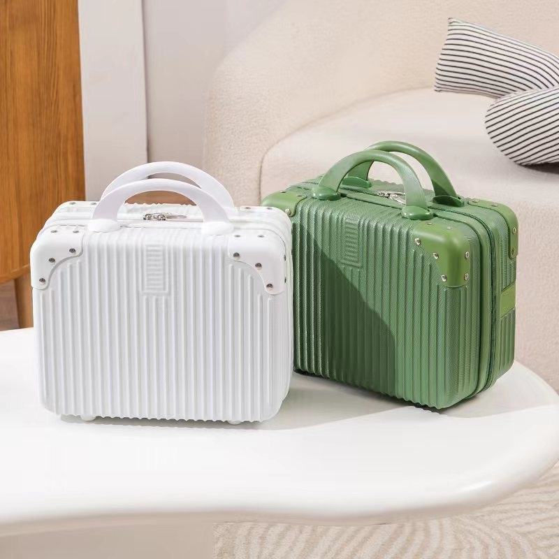 14inch Travel Mini Suitcase Packaging Portable Packaging Hung Large Luggage Cosmetic Makeup Suitcase with Coded Lock 2024 – Suitcases and Luggage price