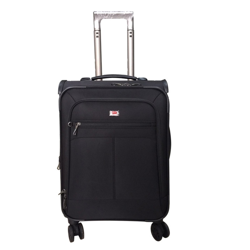 Black Color High Quality Anti-Drop, Anti-Contrast, Soft Suitcase Baggage Durable Use – Soft Luggage and Color Contrast price