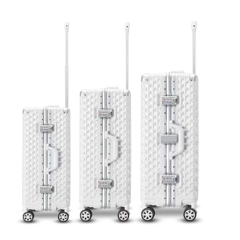 Factory Direct Sale New Aluminum Frame PC Luggage Set Trolley Case Bag – Aluminum Frame Luggage and Luggage Set price
