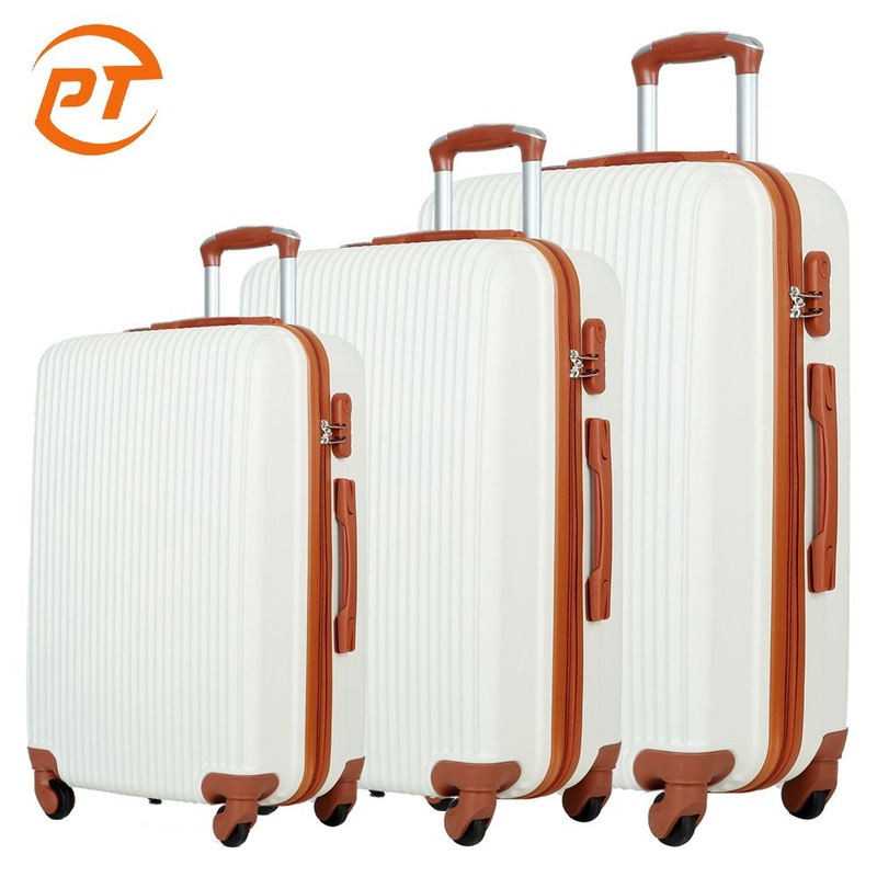 Factory White Smart Plastic Atravelling Bags with Cosmetic Trolly Luggage Bag Box Valise De Voyage Wheel Travel Box for Family Holidy Camping Advertisement – Car Luggage and Cosmetic Bags price